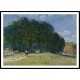 The Horseman by the Forest`s Edge 1875, A New Print Of an Alfred Sisley Painting